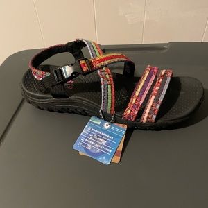 Never worn size 8 sketchers sandals